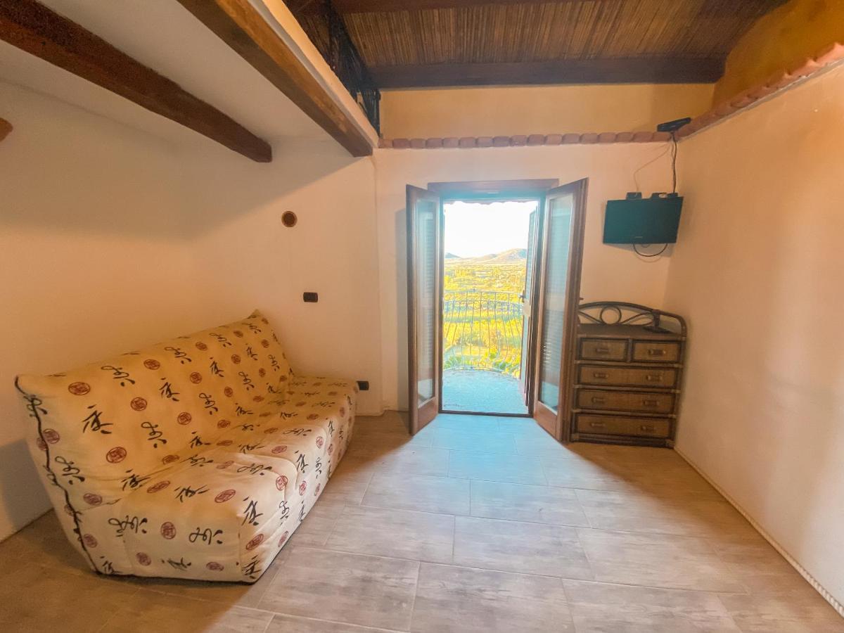 Bilocale Con Vista Mare E Terrazza Panoramica Ammentos Posada Kültér fotó
